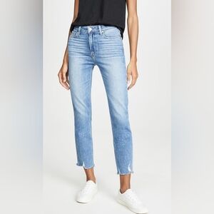 Paige Cindy Jeans  Frayed Hem , Size 27 X 28